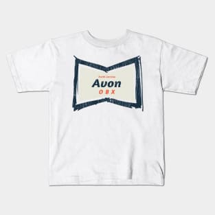 Avon, NC Summertime Vacationing Bowtie Sign Kids T-Shirt